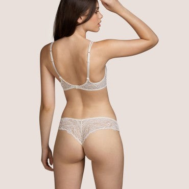 Andres Sarda Tharp shorty string chantilly Hvid 3