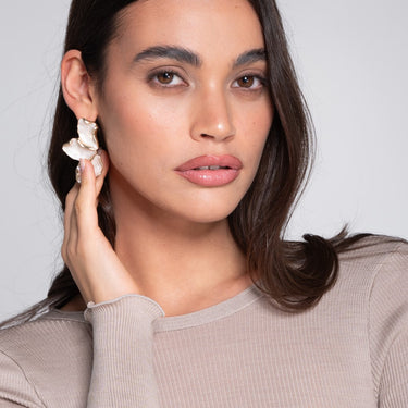 Lana Seta rib uld/silke T-Shirt