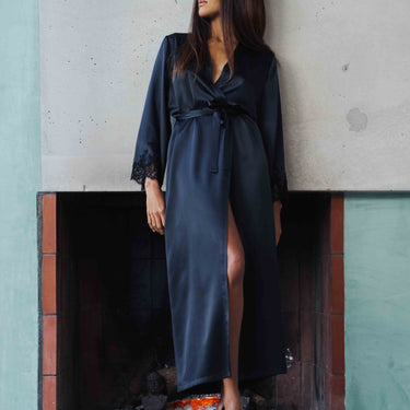 Benedicte lang silkekimono