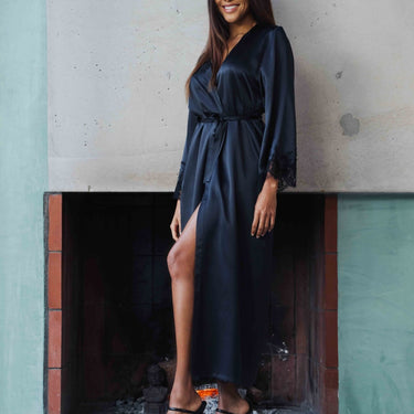 Benedicte lang silkekimono