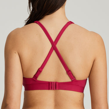 PrimaDonna Swim Holiday bikinitop udt.vattering barollo red Rød 2
