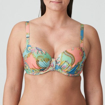PrimaDonna Swim Celaya bikinitop med bøjle fuld skål italian chic paisley print 1