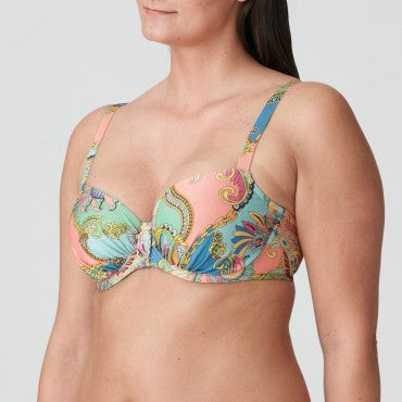 PrimaDonna Swim Celaya bikinitop med bøjle fuld skål italian chic paisley print 3