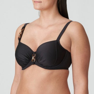 PrimaDonna Swim Barrani bikinitop med bøjle fuld skål roast coffee 2