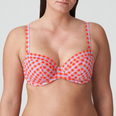 PrimaDonna Swim Marival bikinitop fuld skål ocean pop 1