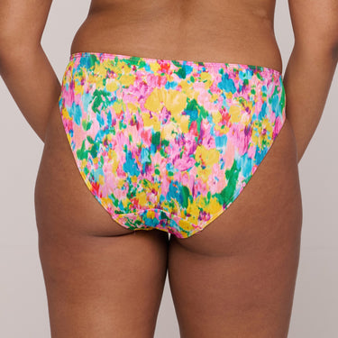 PrimaDonna Swim Ubud bikinitrusse klassisk sun glow Blomster print gul pink 3