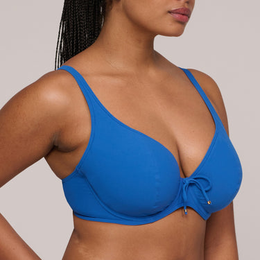 PrimaDonna Swim Aswan bikinitop vatteret med bøjle delphinium cheer blu blå 2