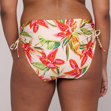 PrimaDonna Swim Tanzania bikinitrusse høj regulerbar calm tropics hvid blomster print 3