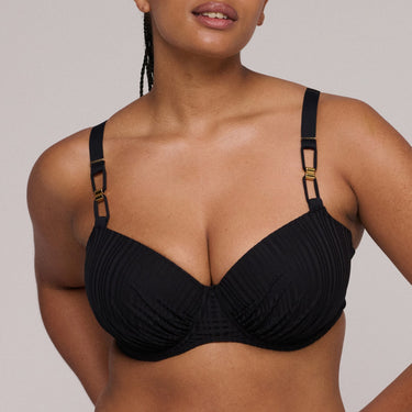 PrimaDonna Swim Kiruna bikinitop vatteret med bøjle black Sort 1