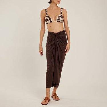 Lenny Niemeyer Niemeyer Knot Sarong strandtøj coffee Brun 1