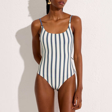 Vine NY badedragt rund udskæring