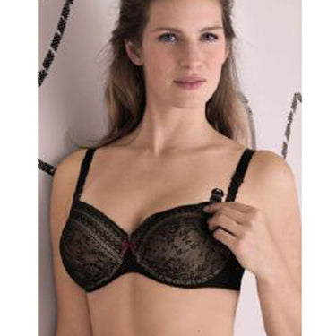 Anita Fleur amme-bh med bøjle black Sort 1