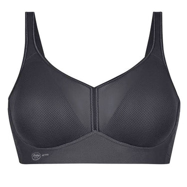 Anita Air Control DeltaPad sports-bh uden bøjle anthracite Grå 1