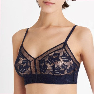 ERES Celeste Merveille bh uden bøjle crop top ciel de nuit Blå 1