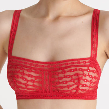 ERES Bubble SUBLIME crop top bh uden bøjle jelly Orange 1