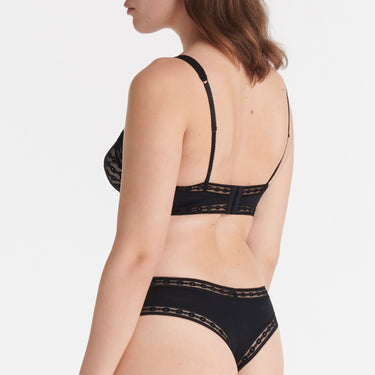 ERES Bubble SUBLIME crop top bh uden bøjle black Sort 3