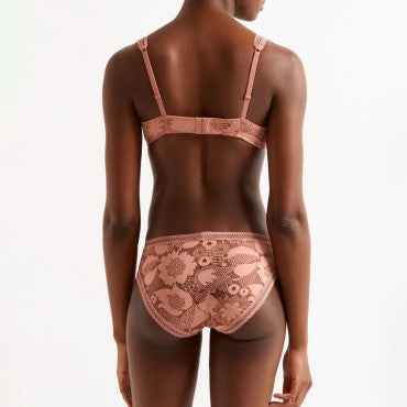 ERES Cotonnade GLACEE klassisk rio trusse muscade e23 Lyserød 3