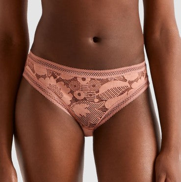 ERES Cotonnade GLACEE klassisk rio trusse muscade e23 Lyserød 1