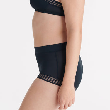 ERES Jersey Graphic Solange høj talje trusse crépuscule Blå 2