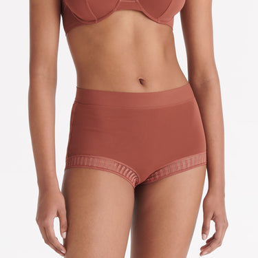 ERES Jersey Graphic Solange høj talje trusse renard Brun 1