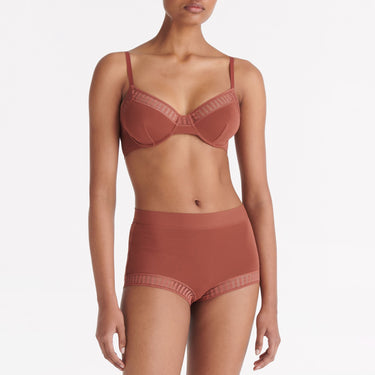 ERES Jersey Graphic Solange høj talje trusse renard Brun 2