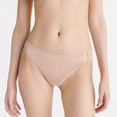 ERES Tulle Satine SPLENDIDE tanga string trusse make up Beige 1