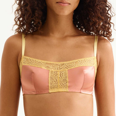 Soie et Dentelle INTUITION bh crop top