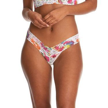Signature Lace multi low rise thong