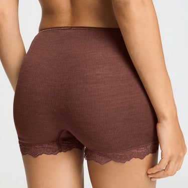 Woolen lace Boyleg shorts trusse