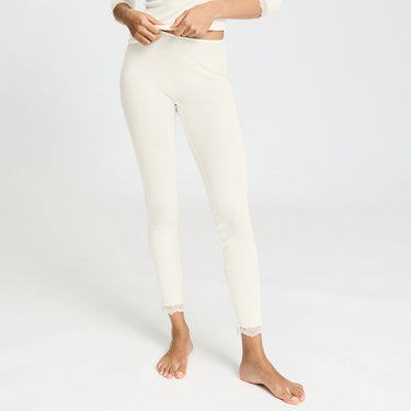 Woolen lace leggings