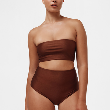 Hanne Bloch Hanne Bloch Stardust bikinitrusse høj brown Brun 2