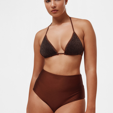 Hanne Bloch Hanne Bloch Stardust bikinitrusse høj brown Brun 3