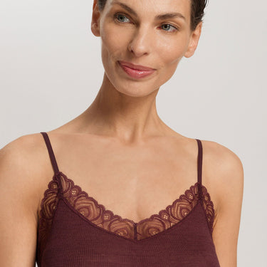 Woolen Lace spaghetti top