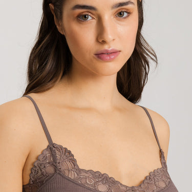 Woolen Lace spaghetti top