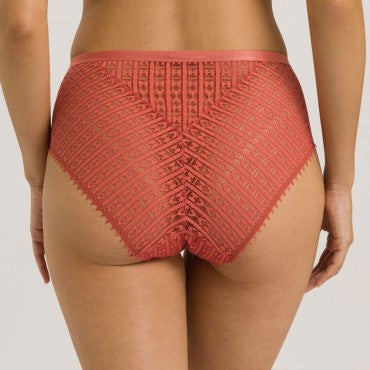 Hanro Hedy Midi klassisk rio trusse apricot Orange 2