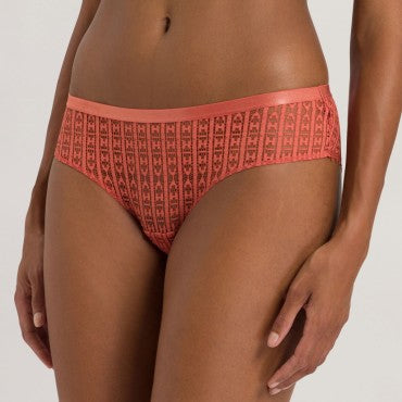 Hanro Hedy Mini lav trusse apricot Orange 1