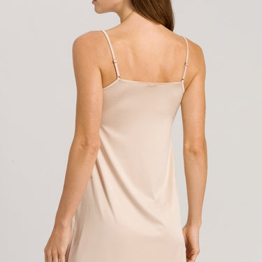 Hanro Satin Deluxe viscose kort underkjole natural (skin) Hvid 3