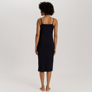 Satin Deluxe viscose knælang kjole 110 cm