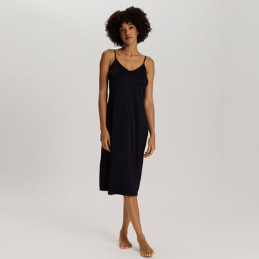 Satin Deluxe viscose knælang kjole 110 cm
