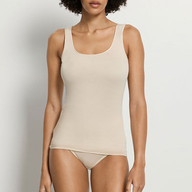 Cotton Seamless tank top bomuld