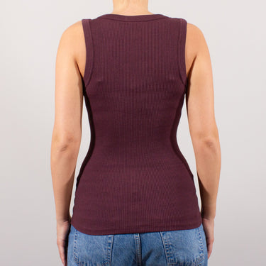 Costina rib tank top bomuld