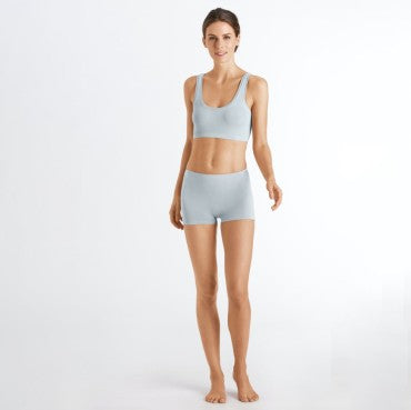 Hanro Touch Feeling shorts trusse boyleg celestial blue blå 3