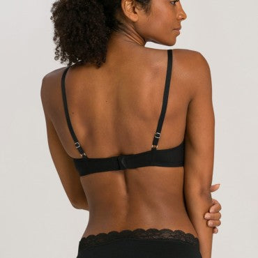 Cotton Lace bh vatteret spacer uden bøjle