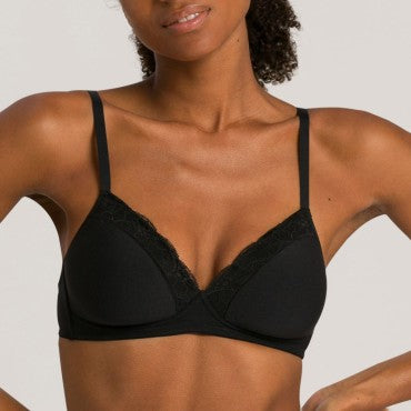 Cotton Lace bh vatteret spacer uden bøjle