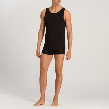 Hanro Natural Function boxerpants herre-shorts deep black Sort 3