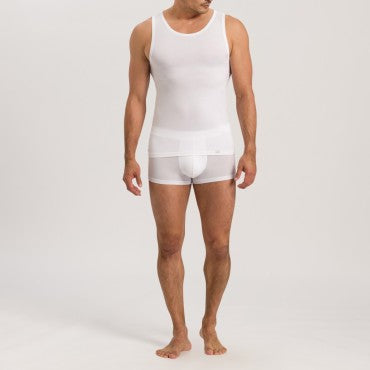 Hanro Natural Function boxerpants herre-shorts white Hvid 3