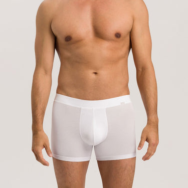 Hanro Natural Function long pants herre-shorts white Hvid 1