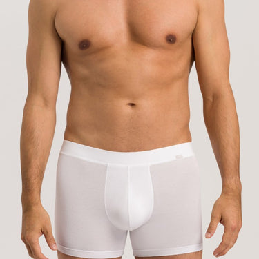 Hanro Natural Function long pants herre-shorts white Hvid 2
