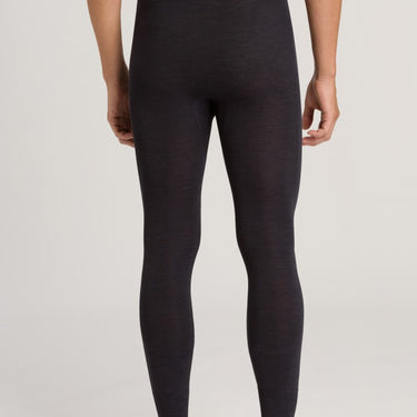 Hanro Woolen Silk herre-leggings anthracite Grå 3