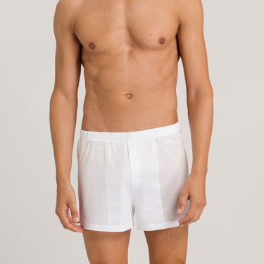 Hanro Cotton Sporty boxers herre-shorts white Hvid 1